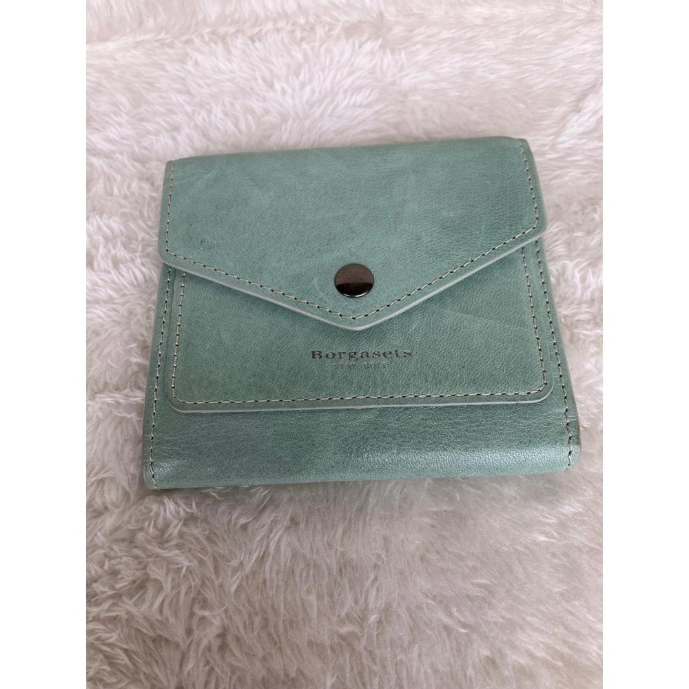 Borgasets Trifold Wallet in Mint